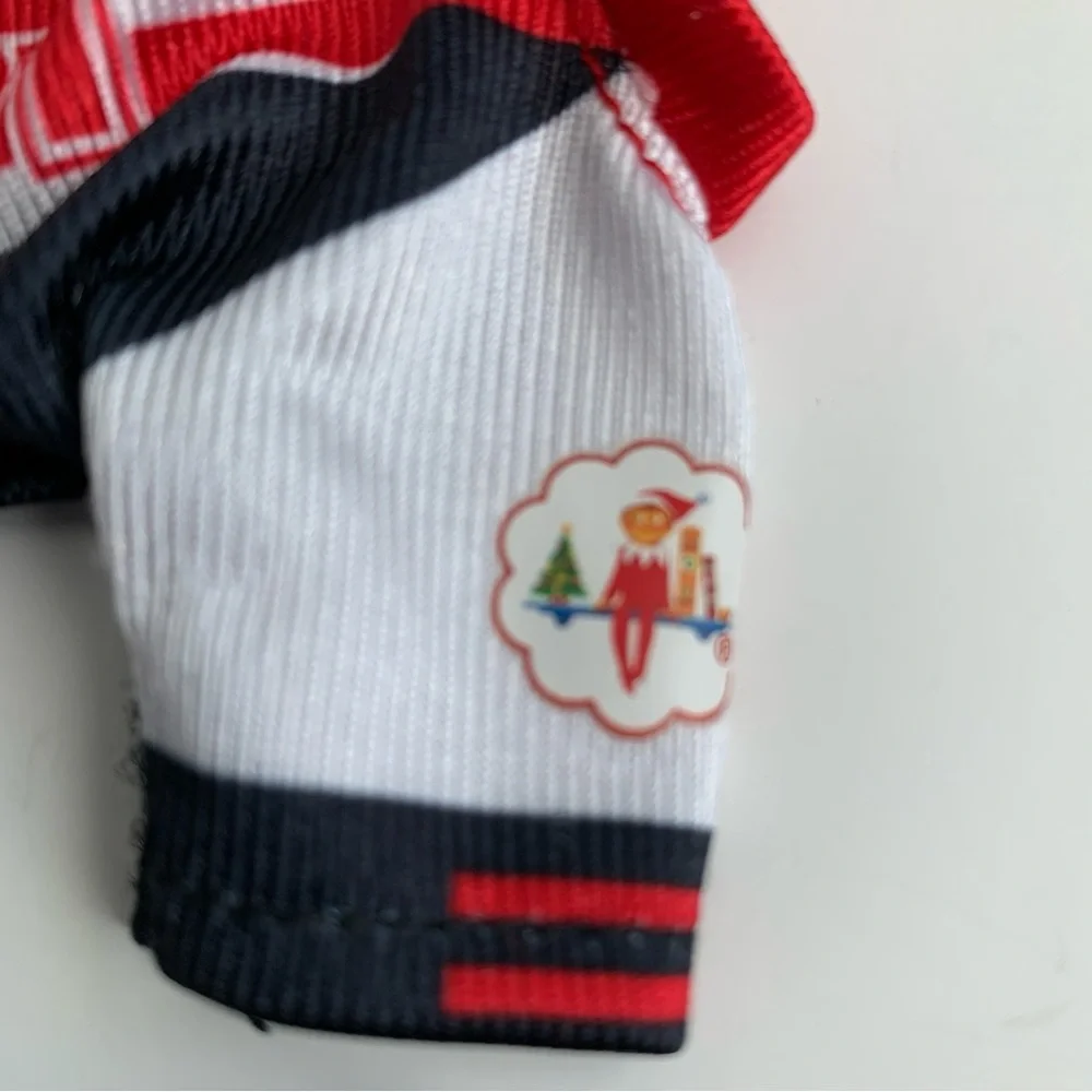 Elf on the Shelf Spirited Soccer Uniform Set Claus Couture Collection